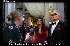 Clint Eastwood at the 79th Oscars